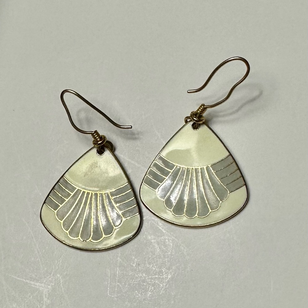 Laurel Burch Drop Earrings - 1”